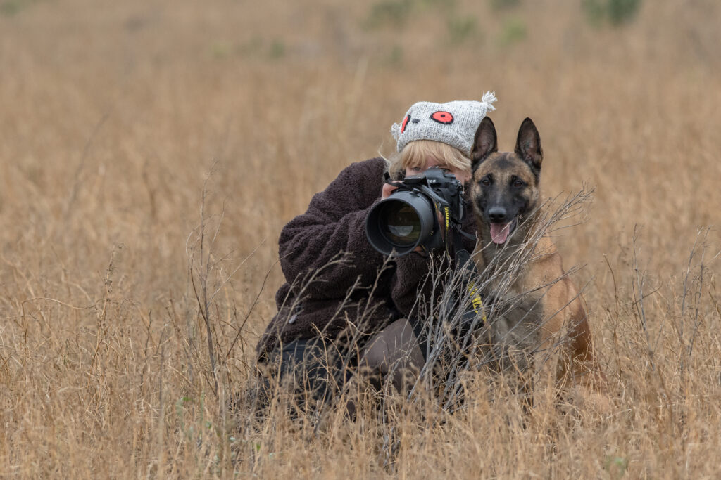 Tanja Brandt mit Malinois Ingo