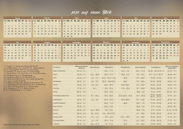 Familienplaner DIN A3 Querformat – Bild 14